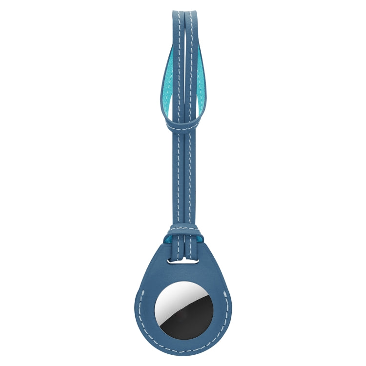 Shockproof Anti-scratch Leather Protective Case Cover with Hang Loop For AirTag, Bag Decoration Accessories, Keychain Shockproof Anti-scratch Leather Protective Case Cover with Hang Loop For AirTag, Bag Decoration Accessories, Keychain