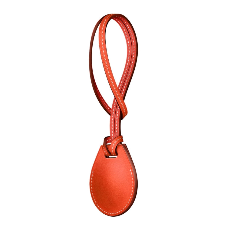 Shockproof Anti-scratch Leather Protective Case Cover with Hang Loop For AirTag, Bag Decoration Accessories, Keychain Shockproof Anti-scratch Leather Protective Case Cover with Hang Loop For AirTag, Bag Decoration Accessories, Keychain