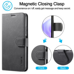 LC.IMEEKE Calf Texture Horizontal Flip Leather Case, with Holder & Card Slots & Wallet, For Xiaomi Mi 11 Lite, For Samsung Galaxy A82