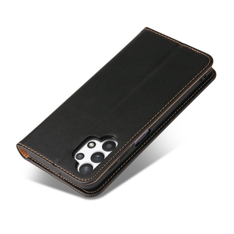 Fierre Shann PU Genuine Leather Texture Horizontal Flip Leather Case with Holder & Card Slots & Wallet, For Samsung Galaxy A32 5G, For Samsung Galaxy A72 5G, For Samsung Galaxy A52 5G Fierre Shann PU Genuine Leather Texture Horizontal Flip Leather Case with Holder & Card Slots & Wallet, For Samsung Galaxy A32 5G, For Samsung Galaxy A72 5G, For Samsung Galaxy A52 5G