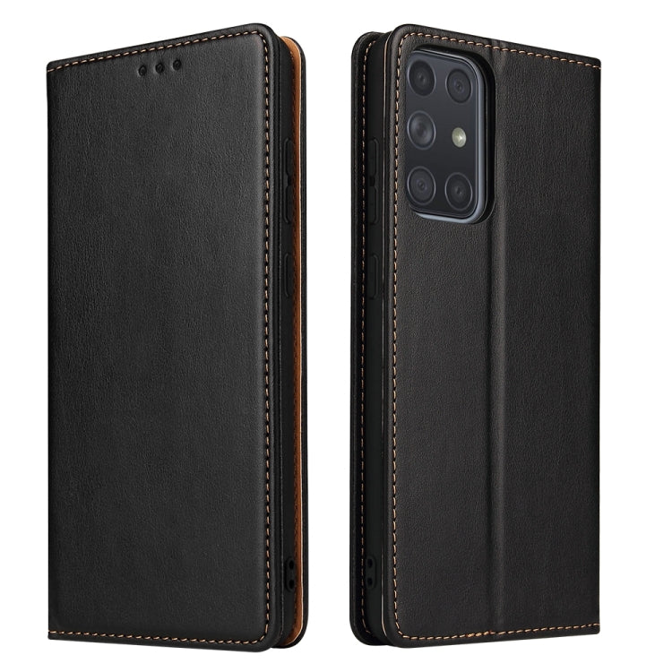 Fierre Shann PU Genuine Leather Texture Horizontal Flip Leather Case with Holder & Card Slots & Wallet, For Samsung Galaxy A32 5G, For Samsung Galaxy A72 5G, For Samsung Galaxy A52 5G Fierre Shann PU Genuine Leather Texture Horizontal Flip Leather Case with Holder & Card Slots & Wallet, For Samsung Galaxy A32 5G, For Samsung Galaxy A72 5G, For Samsung Galaxy A52 5G