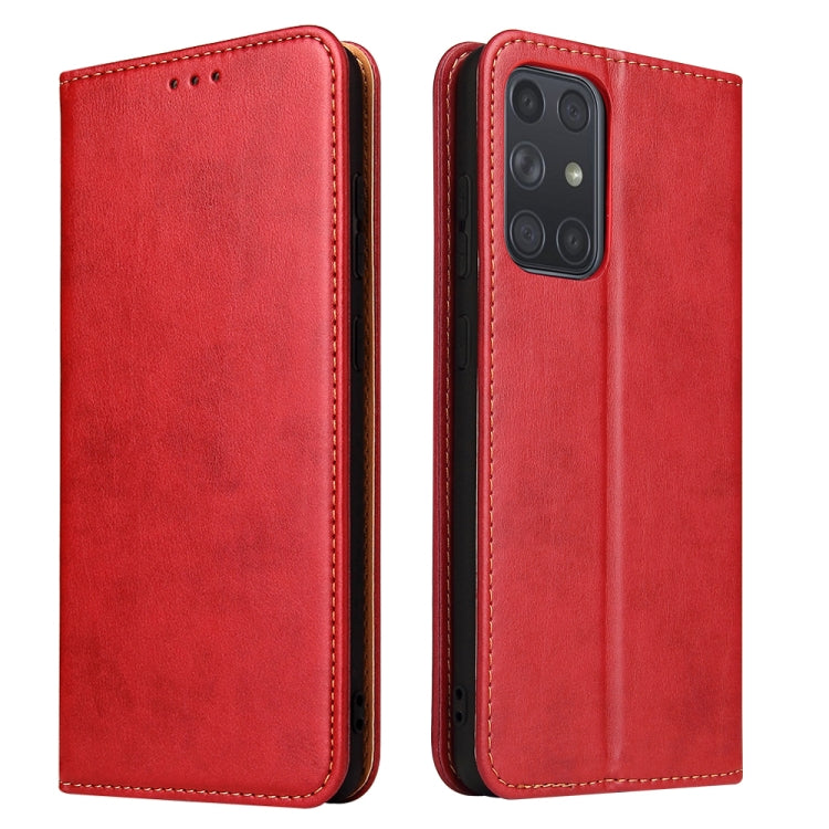 Fierre Shann PU Genuine Leather Texture Horizontal Flip Leather Case with Holder & Card Slots & Wallet, For Samsung Galaxy A32 5G, For Samsung Galaxy A72 5G, For Samsung Galaxy A52 5G Fierre Shann PU Genuine Leather Texture Horizontal Flip Leather Case with Holder & Card Slots & Wallet, For Samsung Galaxy A32 5G, For Samsung Galaxy A72 5G, For Samsung Galaxy A52 5G