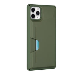Armor Shockproof TPU + PC Hard Case with Card Slot Holder Funtion, For iPhone 11 Pro Max