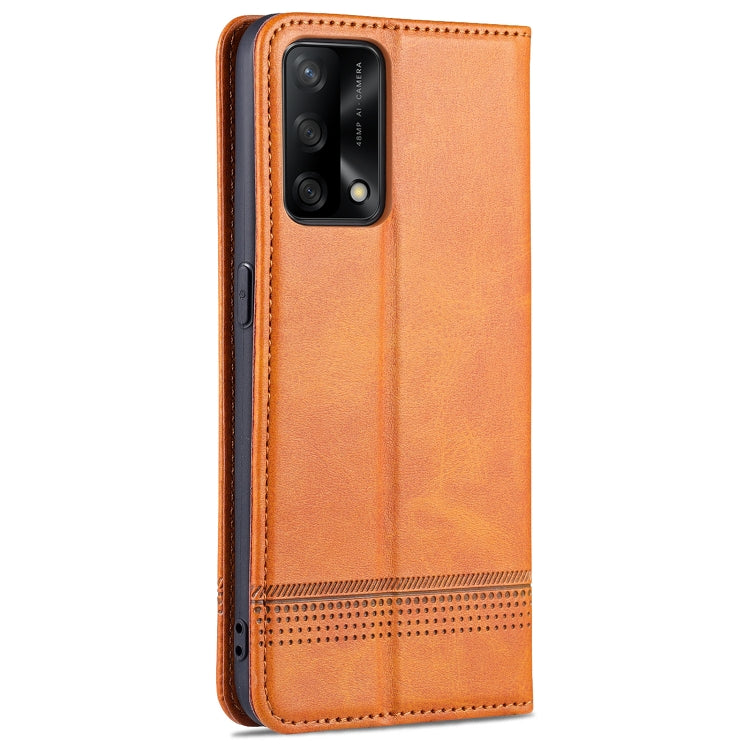 AZNS Magnetic Calf Texture Horizontal Flip Leather Case with Card Slots & Holder & Wallet, For OPPO A74 4G / F19 AZNS Magnetic Calf Texture Horizontal Flip Leather Case with Card Slots & Holder & Wallet, For OPPO A74 4G / F19