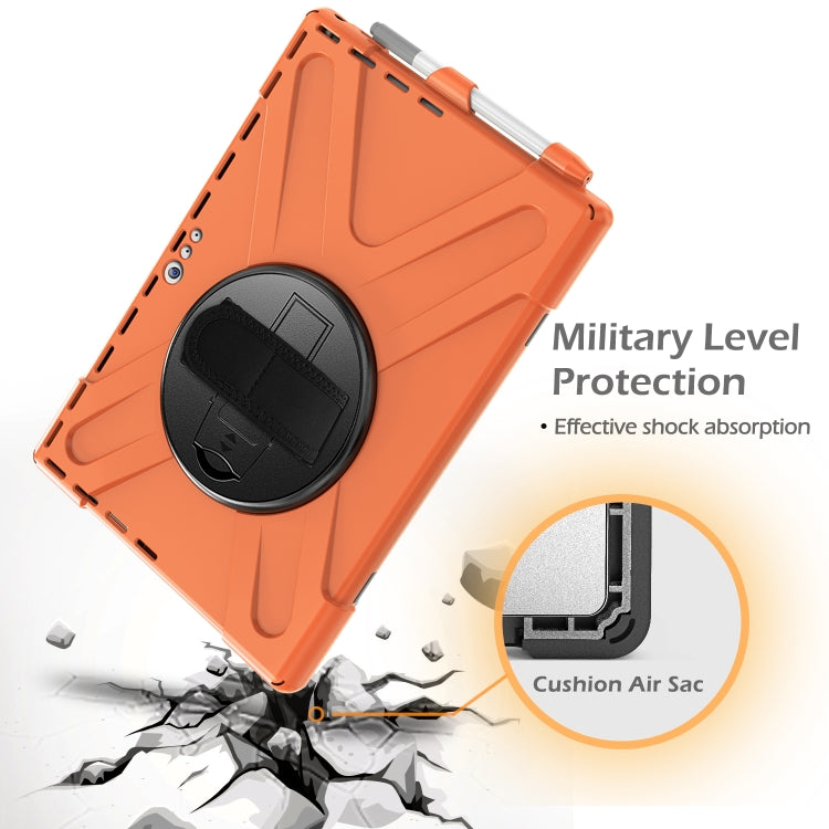 Shockproof Colorful Silicone + PC Protective Case with Holder & Hand Strap & Pen Slot Shockproof Colorful Silicone + PC Protective Case with Holder & Hand Strap & Pen Slot