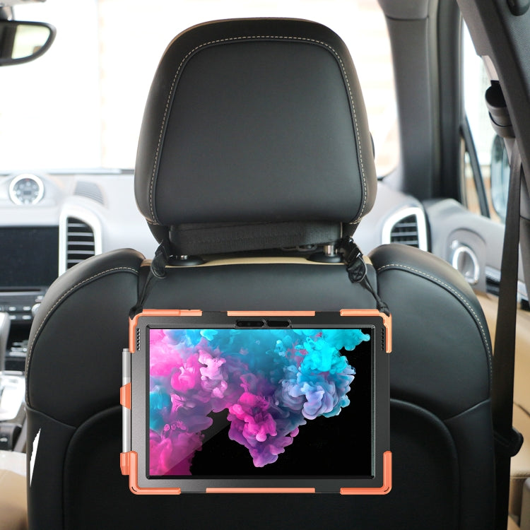 Shockproof Colorful Silicone + PC Protective Case with Holder & Hand Strap & Pen Slot Shockproof Colorful Silicone + PC Protective Case with Holder & Hand Strap & Pen Slot