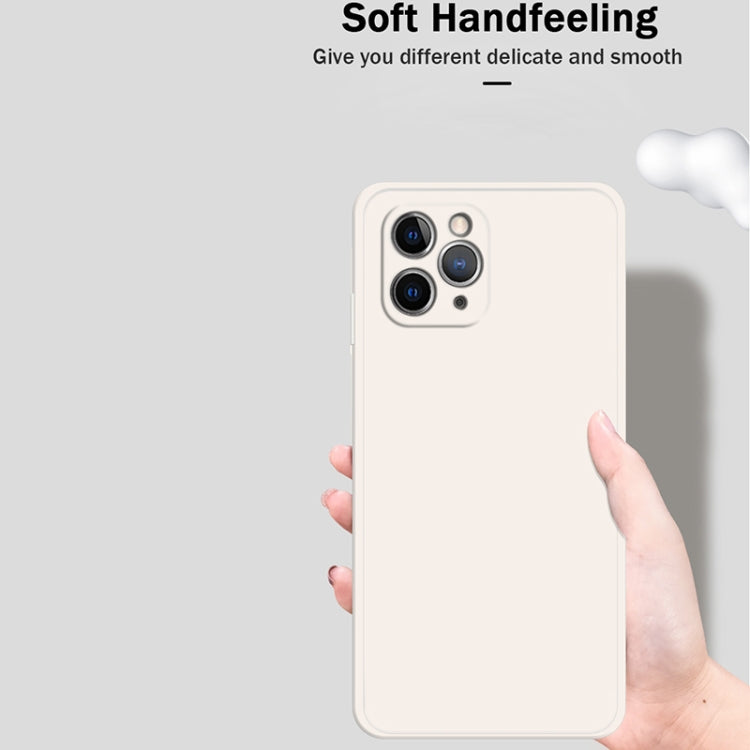 Solid Color Imitation Liquid Silicone Straight Edge Dropproof Full Coverage Protective Case, For iPhone 11 Pro, For iPhone 11 Pro Max Solid Color Imitation Liquid Silicone Straight Edge Dropproof Full Coverage Protective Case, For iPhone 11 Pro, For iPhone 11 Pro Max