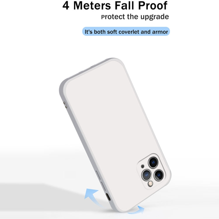 Solid Color Imitation Liquid Silicone Straight Edge Dropproof Full Coverage Protective Case, For iPhone 11 Pro, For iPhone 11 Pro Max Solid Color Imitation Liquid Silicone Straight Edge Dropproof Full Coverage Protective Case, For iPhone 11 Pro, For iPhone 11 Pro Max