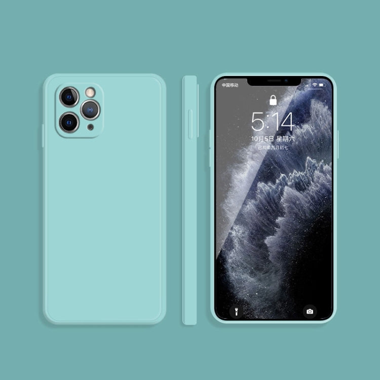 Solid Color Imitation Liquid Silicone Straight Edge Dropproof Full Coverage Protective Case, For iPhone 11 Pro, For iPhone 11 Pro Max Solid Color Imitation Liquid Silicone Straight Edge Dropproof Full Coverage Protective Case, For iPhone 11 Pro, For iPhone 11 Pro Max