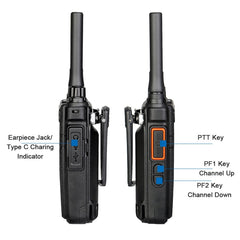 RETEVIS RB37 US Frequency 462.5625-467.7125MHz 22CHS FRS License-free Two Way Radio Handheld Bluetooth Walkie Talkie