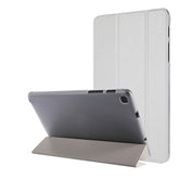 Dreifach gefaltete horizontale Klapphülle aus Leder mit Seidenstruktur, Halter und Stiftschlitz, für Samsung Galaxy Tab A7 Lite 8.7 T220/T225, für iPad Air 13 2024/iPad Pro 12.9 2022/2021, für iPad Pro 11 (2021)