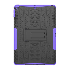 Tire Texture TPU + PC Shockproof Case with Holder, For iPad 10.2