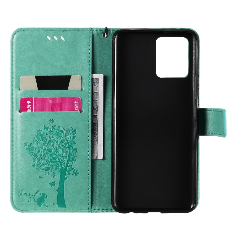 Tree & Cat Pattern Pressed Printing Horizontal Flip PU Leather Case with Holder & Card Slots & Wallet & Lanyard, For OPPO Realme 8 4G / Realme 8 Pro 4G, For OPPO Realme V13 5G / Realme 8 5G Tree & Cat Pattern Pressed Printing Horizontal Flip PU Leather Case with Holder & Card Slots & Wallet & Lanyard, For OPPO Realme 8 4G / Realme 8 Pro 4G, For OPPO Realme V13 5G / Realme 8 5G