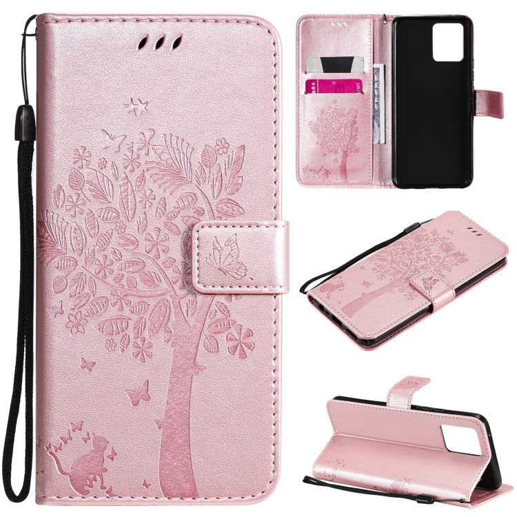 Tree & Cat Pattern Pressed Printing Horizontal Flip PU Leather Case with Holder & Card Slots & Wallet & Lanyard, For OPPO Realme 8 4G / Realme 8 Pro 4G, For OPPO Realme V13 5G / Realme 8 5G Tree & Cat Pattern Pressed Printing Horizontal Flip PU Leather Case with Holder & Card Slots & Wallet & Lanyard, For OPPO Realme 8 4G / Realme 8 Pro 4G, For OPPO Realme V13 5G / Realme 8 5G