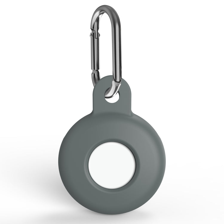 Anti-scratch Silicone Shockproof Protective Cover Case with Carabiner, For AirTag Anti-scratch Silicone Shockproof Protective Cover Case with Carabiner, For AirTag