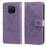 7-petal Flowers Embossing Pattern Horizontal Flip PU Leather Case with Holder & Card Slots & Wallet & Photo Frame, For Xiaomi Mi 10T Lite, For Xiaomi Mi 10T Pro, For Xiaomi Mi 11, For Xiaomi Poco X3/X3 Pro/X3 NFC