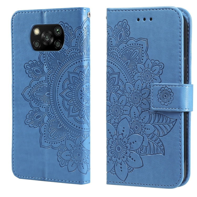 7-petal Flowers Embossing Pattern Horizontal Flip PU Leather Case with Holder & Card Slots & Wallet & Photo Frame, For Xiaomi Mi 10T Lite, For Xiaomi Mi 10T Pro, For Xiaomi Mi 11, For Xiaomi Poco X3/X3 Pro/X3 NFC 7-petal Flowers Embossing Pattern Horizontal Flip PU Leather Case with Holder & Card Slots & Wallet & Photo Frame, For Xiaomi Mi 10T Lite, For Xiaomi Mi 10T Pro, For Xiaomi Mi 11, For Xiaomi Poco X3/X3 Pro/X3 NFC