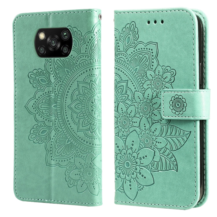 7-petal Flowers Embossing Pattern Horizontal Flip PU Leather Case with Holder & Card Slots & Wallet & Photo Frame, For Xiaomi Mi 10T Lite, For Xiaomi Mi 10T Pro, For Xiaomi Mi 11, For Xiaomi Poco X3/X3 Pro/X3 NFC 7-petal Flowers Embossing Pattern Horizontal Flip PU Leather Case with Holder & Card Slots & Wallet & Photo Frame, For Xiaomi Mi 10T Lite, For Xiaomi Mi 10T Pro, For Xiaomi Mi 11, For Xiaomi Poco X3/X3 Pro/X3 NFC