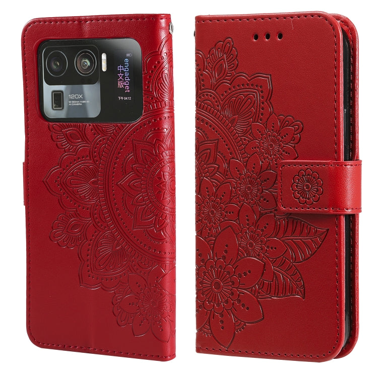 7-petal Flowers Embossing Pattern Horizontal Flip PU Leather Case with Holder & Card Slots & Wallet & Photo Frame, For Xiaomi Mi 11 Ultra, For Xiaomi Mi 11 Lite, For Xiaomi Poco M3 / Redmi Note 9 4G, For Xiaomi Mi 11 Pro 7-petal Flowers Embossing Pattern Horizontal Flip PU Leather Case with Holder & Card Slots & Wallet & Photo Frame, For Xiaomi Mi 11 Ultra, For Xiaomi Mi 11 Lite, For Xiaomi Poco M3 / Redmi Note 9 4G, For Xiaomi Mi 11 Pro