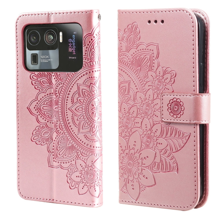 7-petal Flowers Embossing Pattern Horizontal Flip PU Leather Case with Holder & Card Slots & Wallet & Photo Frame, For Xiaomi Mi 11 Ultra, For Xiaomi Mi 11 Lite, For Xiaomi Poco M3 / Redmi Note 9 4G, For Xiaomi Mi 11 Pro 7-petal Flowers Embossing Pattern Horizontal Flip PU Leather Case with Holder & Card Slots & Wallet & Photo Frame, For Xiaomi Mi 11 Ultra, For Xiaomi Mi 11 Lite, For Xiaomi Poco M3 / Redmi Note 9 4G, For Xiaomi Mi 11 Pro