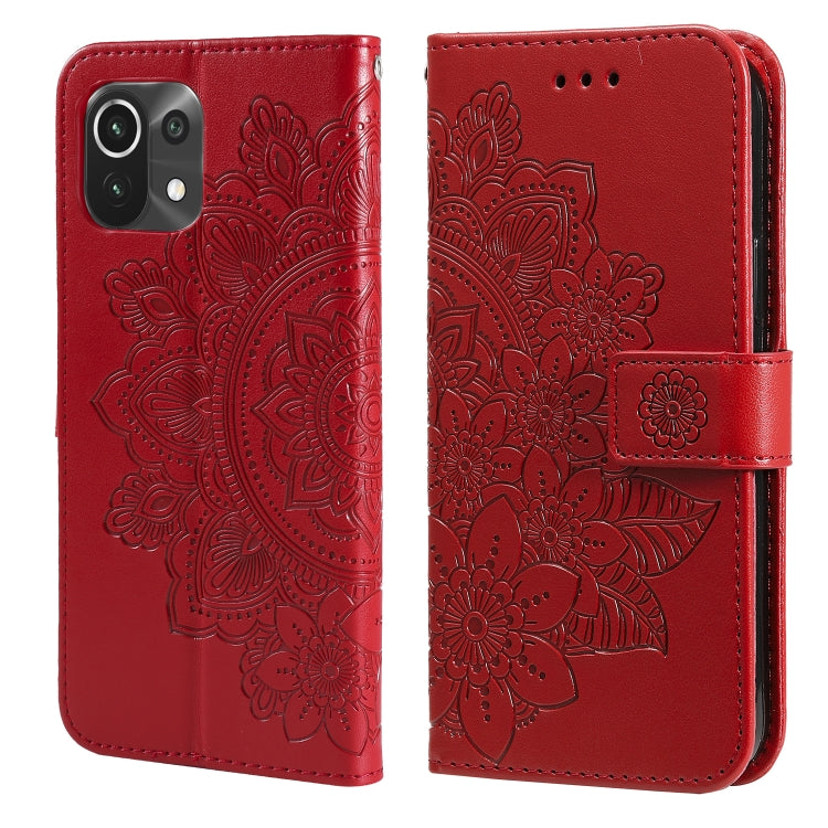 7-petal Flowers Embossing Pattern Horizontal Flip PU Leather Case with Holder & Card Slots & Wallet & Photo Frame, For Xiaomi Mi 11 Ultra, For Xiaomi Mi 11 Lite, For Xiaomi Poco M3 / Redmi Note 9 4G, For Xiaomi Mi 11 Pro 7-petal Flowers Embossing Pattern Horizontal Flip PU Leather Case with Holder & Card Slots & Wallet & Photo Frame, For Xiaomi Mi 11 Ultra, For Xiaomi Mi 11 Lite, For Xiaomi Poco M3 / Redmi Note 9 4G, For Xiaomi Mi 11 Pro