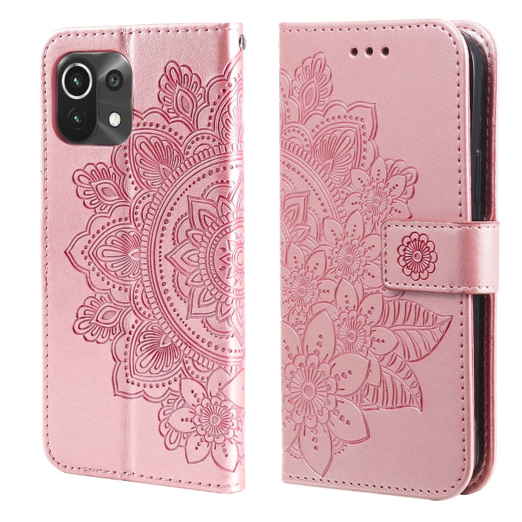 7-petal Flowers Embossing Pattern Horizontal Flip PU Leather Case with Holder & Card Slots & Wallet & Photo Frame, For Xiaomi Mi 11 Ultra, For Xiaomi Mi 11 Lite, For Xiaomi Poco M3 / Redmi Note 9 4G, For Xiaomi Mi 11 Pro 7-petal Flowers Embossing Pattern Horizontal Flip PU Leather Case with Holder & Card Slots & Wallet & Photo Frame, For Xiaomi Mi 11 Ultra, For Xiaomi Mi 11 Lite, For Xiaomi Poco M3 / Redmi Note 9 4G, For Xiaomi Mi 11 Pro
