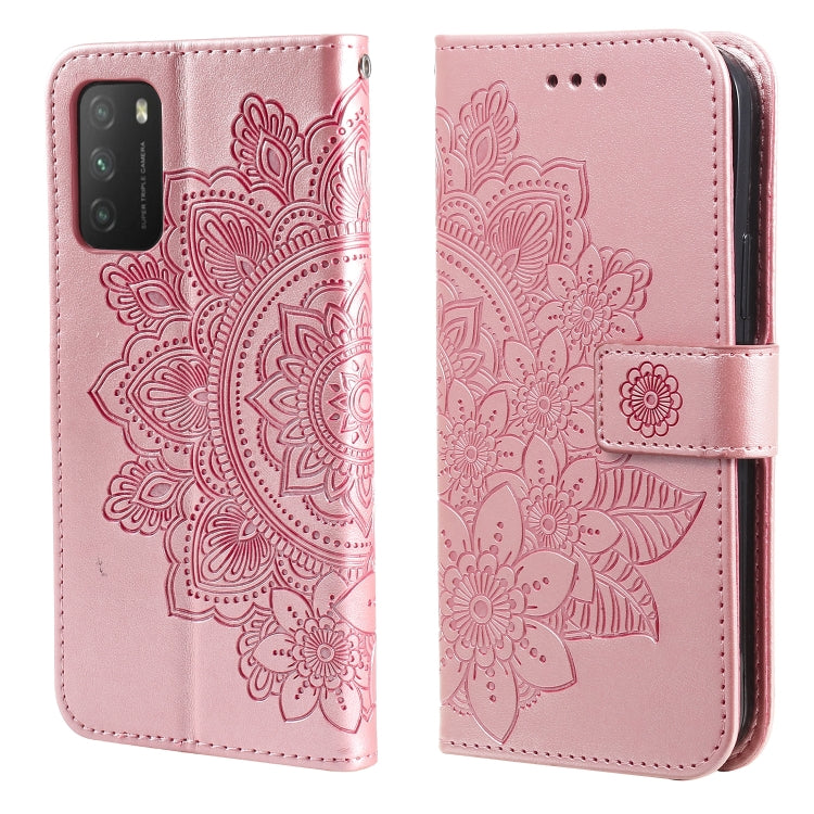 7-petal Flowers Embossing Pattern Horizontal Flip PU Leather Case with Holder & Card Slots & Wallet & Photo Frame, For Xiaomi Mi 11 Ultra, For Xiaomi Mi 11 Lite, For Xiaomi Poco M3 / Redmi Note 9 4G, For Xiaomi Mi 11 Pro 7-petal Flowers Embossing Pattern Horizontal Flip PU Leather Case with Holder & Card Slots & Wallet & Photo Frame, For Xiaomi Mi 11 Ultra, For Xiaomi Mi 11 Lite, For Xiaomi Poco M3 / Redmi Note 9 4G, For Xiaomi Mi 11 Pro