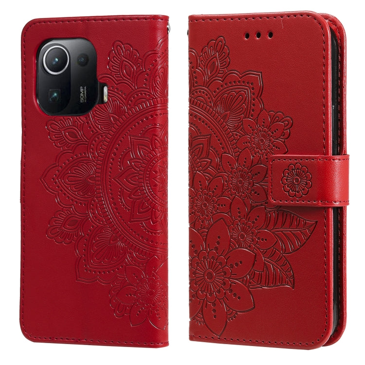 7-petal Flowers Embossing Pattern Horizontal Flip PU Leather Case with Holder & Card Slots & Wallet & Photo Frame, For Xiaomi Mi 11 Ultra, For Xiaomi Mi 11 Lite, For Xiaomi Poco M3 / Redmi Note 9 4G, For Xiaomi Mi 11 Pro 7-petal Flowers Embossing Pattern Horizontal Flip PU Leather Case with Holder & Card Slots & Wallet & Photo Frame, For Xiaomi Mi 11 Ultra, For Xiaomi Mi 11 Lite, For Xiaomi Poco M3 / Redmi Note 9 4G, For Xiaomi Mi 11 Pro