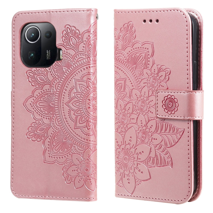 7-petal Flowers Embossing Pattern Horizontal Flip PU Leather Case with Holder & Card Slots & Wallet & Photo Frame, For Xiaomi Mi 11 Ultra, For Xiaomi Mi 11 Lite, For Xiaomi Poco M3 / Redmi Note 9 4G, For Xiaomi Mi 11 Pro 7-petal Flowers Embossing Pattern Horizontal Flip PU Leather Case with Holder & Card Slots & Wallet & Photo Frame, For Xiaomi Mi 11 Ultra, For Xiaomi Mi 11 Lite, For Xiaomi Poco M3 / Redmi Note 9 4G, For Xiaomi Mi 11 Pro