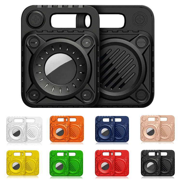 Kratzfeste, stoßfeste TPU-Schutzhülle mit Schlüsselanhänger-Hakenschlaufe für AirTag, Armor, Punk Armor Kratzfeste, stoßfeste TPU-Schutzhülle mit Schlüsselanhänger-Hakenschlaufe für AirTag, Armor, Punk Armor