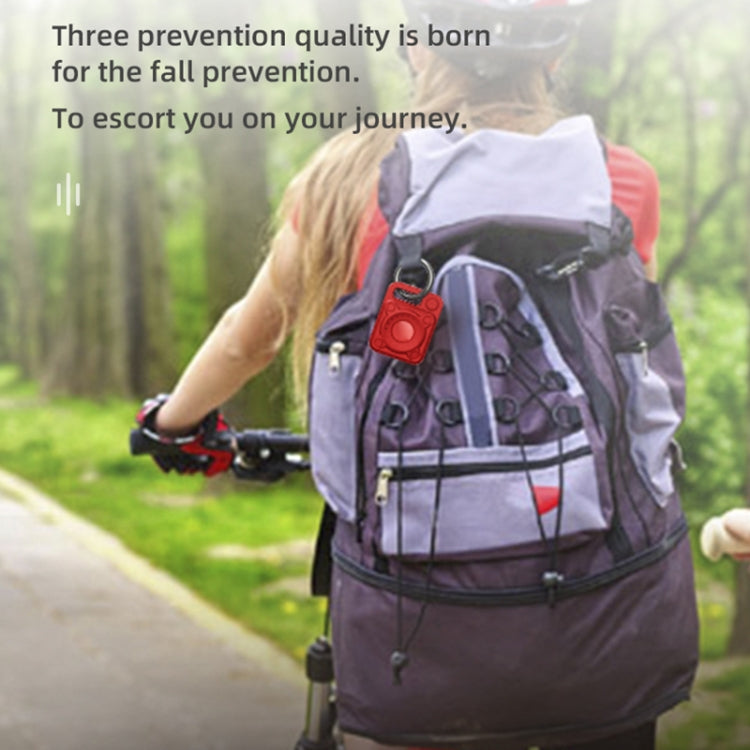 Kratzfeste, stoßfeste TPU-Schutzhülle mit Schlüsselanhänger-Hakenschlaufe für AirTag, Armor, Punk Armor Kratzfeste, stoßfeste TPU-Schutzhülle mit Schlüsselanhänger-Hakenschlaufe für AirTag, Armor, Punk Armor