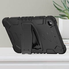 3-lagiger Schutzbildschirmrahmen + PC + stoßfeste Silikon-Kombinationshülle mit Halterung, für iPad mini 5/4, für Samsung Galaxy Tab S5e T720