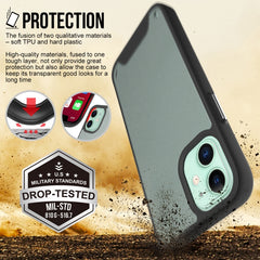 Funda protectora de PC + TPU a prueba de golpes de la serie Space, para iPhone 12 mini, para iPhone 12/12 Pro, para iPhone 12 Pro Max, para iPhone 11 Pro, para iPhone 11, para iPhone 11 Pro Max