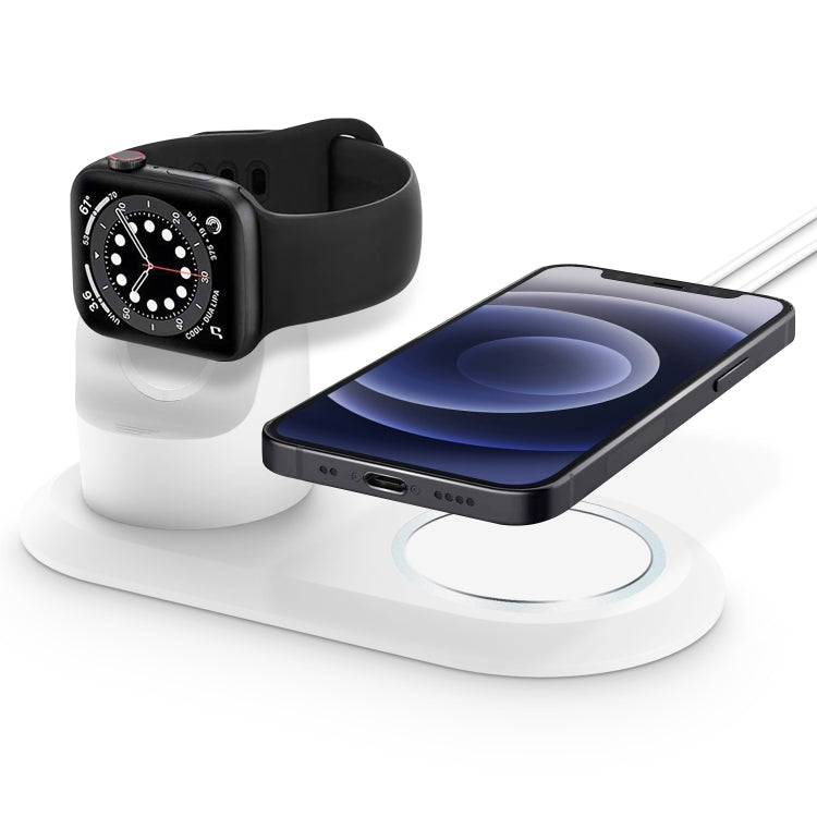 2 In 1 Multi-function Magsafe Charging Stand Holder for Apple Watch / iPhone 2 In 1 Multi-function Magsafe Charging Stand Holder for Apple Watch / iPhone