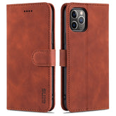AZNS Skin Feel Calf Texture Horizontal Flip Leather Case with Card Slots & Holder & Wallet, For iPhone 11 Pro, For iPhone 11, For iPhone 11 Pro Max, For iPhone XS / X