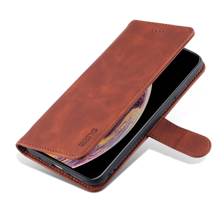 AZNS Skin Feel Calf Texture Horizontal Flip Leather Case with Card Slots & Holder & Wallet, For iPhone XS Max, For iPhone XR AZNS Skin Feel Calf Texture Horizontal Flip Leather Case with Card Slots & Holder & Wallet, For iPhone XS Max, For iPhone XR