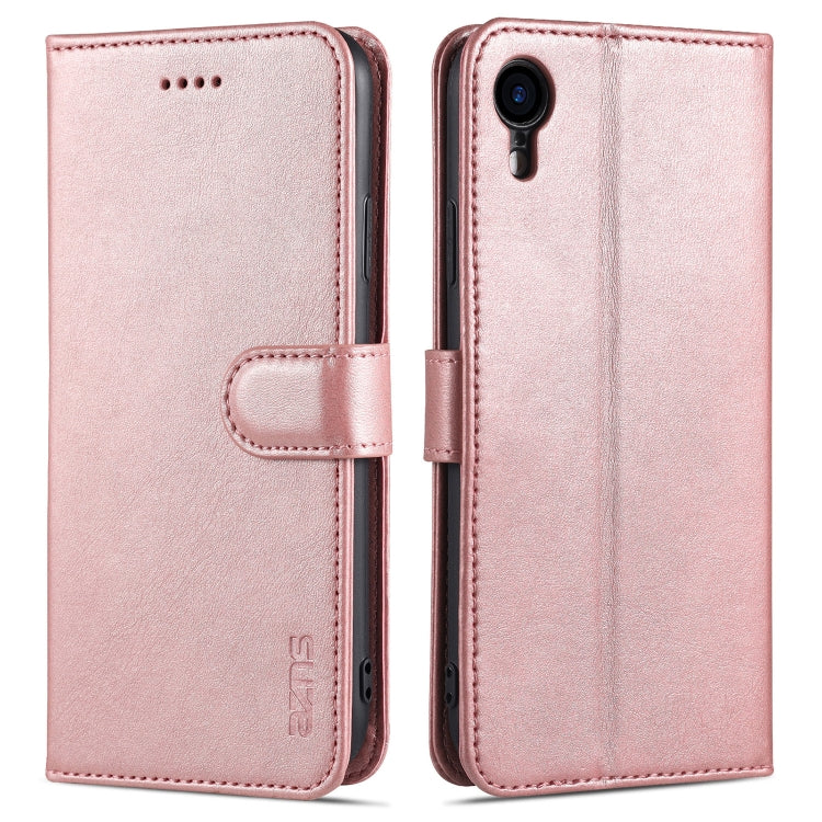 AZNS Skin Feel Calf Texture Horizontal Flip Leather Case with Card Slots & Holder & Wallet, For iPhone XS Max, For iPhone XR AZNS Skin Feel Calf Texture Horizontal Flip Leather Case with Card Slots & Holder & Wallet, For iPhone XS Max, For iPhone XR