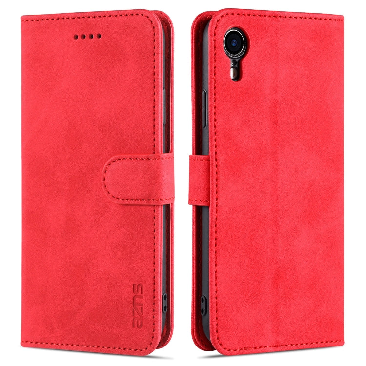 AZNS Skin Feel Calf Texture Horizontal Flip Leather Case with Card Slots & Holder & Wallet, For iPhone XS Max, For iPhone XR AZNS Skin Feel Calf Texture Horizontal Flip Leather Case with Card Slots & Holder & Wallet, For iPhone XS Max, For iPhone XR