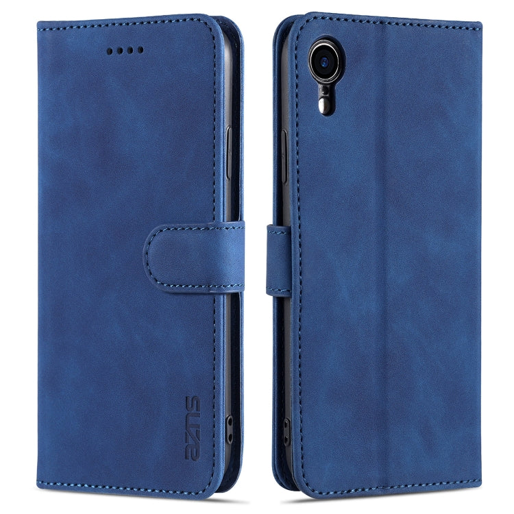 AZNS Skin Feel Calf Texture Horizontal Flip Leather Case with Card Slots & Holder & Wallet, For iPhone XS Max, For iPhone XR AZNS Skin Feel Calf Texture Horizontal Flip Leather Case with Card Slots & Holder & Wallet, For iPhone XS Max, For iPhone XR