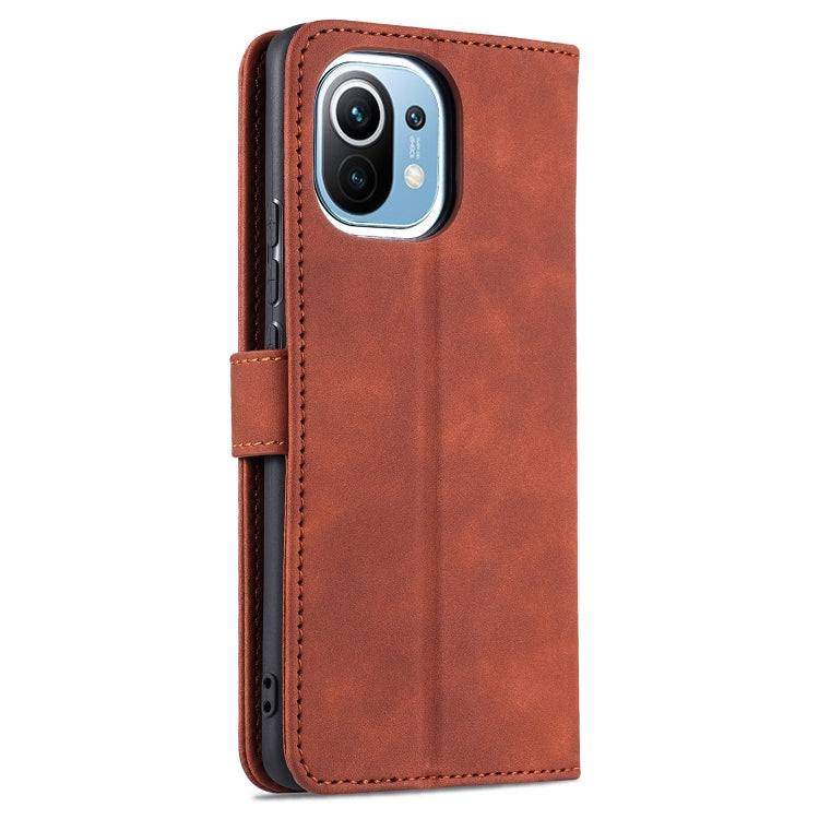 AZNS Skin Feel Calf Texture Horizontal Flip Leather Case with Card Slots & Holder & Wallet, For Xiaomi Mi 11, For vivo Y73s / S7e, For OPPO A15 / A35 4G AZNS Skin Feel Calf Texture Horizontal Flip Leather Case with Card Slots & Holder & Wallet, For Xiaomi Mi 11, For vivo Y73s / S7e, For OPPO A15 / A35 4G