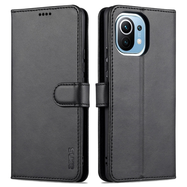 AZNS Skin Feel Calf Texture Horizontal Flip Leather Case with Card Slots & Holder & Wallet, For Xiaomi Mi 11, For vivo Y73s / S7e, For OPPO A15 / A35 4G AZNS Skin Feel Calf Texture Horizontal Flip Leather Case with Card Slots & Holder & Wallet, For Xiaomi Mi 11, For vivo Y73s / S7e, For OPPO A15 / A35 4G
