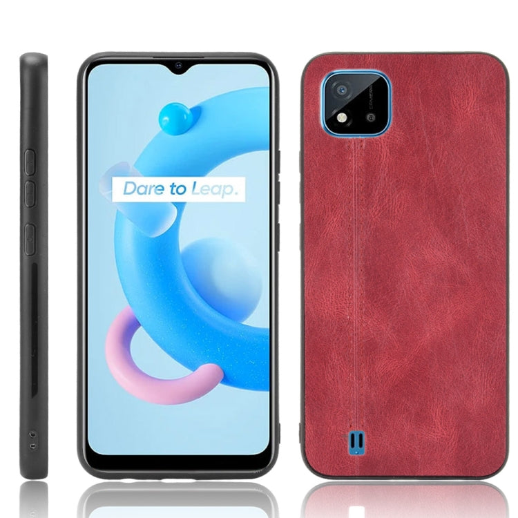 Shockproof Sewing Cow Pattern Skin PC + PU + TPU Case, For OPPO Reno6 Pro+, For OPPO Reno6 Pro, For OPPO Realme C11 2021 / Realme C20, For OPPO Realme C21 Shockproof Sewing Cow Pattern Skin PC + PU + TPU Case, For OPPO Reno6 Pro+, For OPPO Reno6 Pro, For OPPO Realme C11 2021 / Realme C20, For OPPO Realme C21