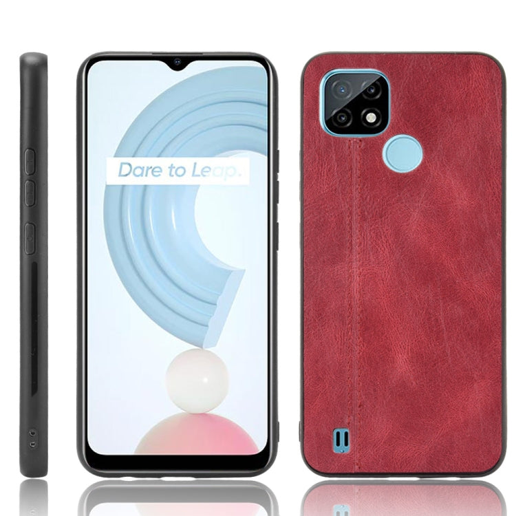 Shockproof Sewing Cow Pattern Skin PC + PU + TPU Case, For OPPO Reno6 Pro+, For OPPO Reno6 Pro, For OPPO Realme C11 2021 / Realme C20, For OPPO Realme C21 Shockproof Sewing Cow Pattern Skin PC + PU + TPU Case, For OPPO Reno6 Pro+, For OPPO Reno6 Pro, For OPPO Realme C11 2021 / Realme C20, For OPPO Realme C21