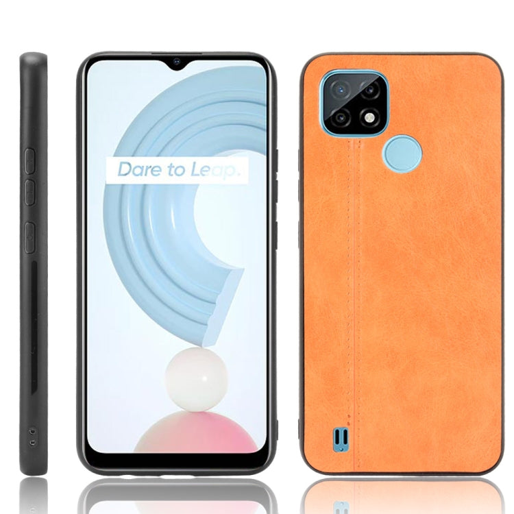 Shockproof Sewing Cow Pattern Skin PC + PU + TPU Case, For OPPO Reno6 Pro+, For OPPO Reno6 Pro, For OPPO Realme C11 2021 / Realme C20, For OPPO Realme C21 Shockproof Sewing Cow Pattern Skin PC + PU + TPU Case, For OPPO Reno6 Pro+, For OPPO Reno6 Pro, For OPPO Realme C11 2021 / Realme C20, For OPPO Realme C21