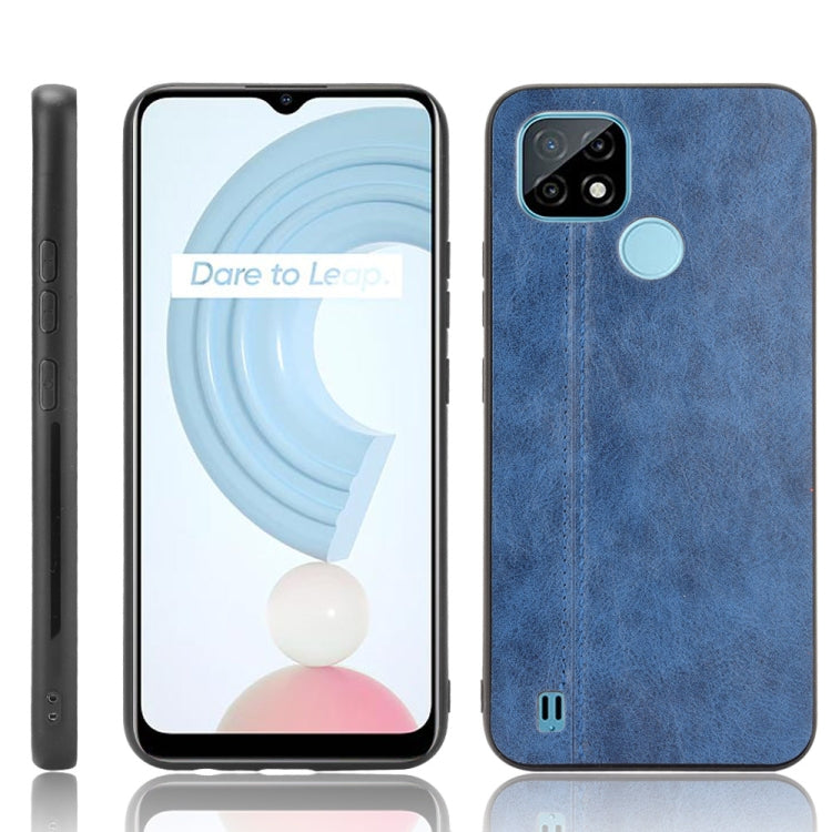 Shockproof Sewing Cow Pattern Skin PC + PU + TPU Case, For OPPO Reno6 Pro+, For OPPO Reno6 Pro, For OPPO Realme C11 2021 / Realme C20, For OPPO Realme C21 Shockproof Sewing Cow Pattern Skin PC + PU + TPU Case, For OPPO Reno6 Pro+, For OPPO Reno6 Pro, For OPPO Realme C11 2021 / Realme C20, For OPPO Realme C21