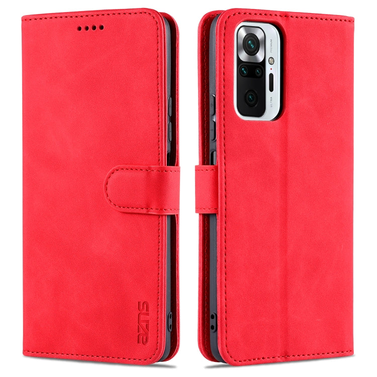 AZNS Skin Feel Calf Texture Horizontal Flip Leather Case with Card Slots & Holder & Wallet, For Xiaomi Redmi Note 10 Pro Max AZNS Skin Feel Calf Texture Horizontal Flip Leather Case with Card Slots & Holder & Wallet, For Xiaomi Redmi Note 10 Pro Max