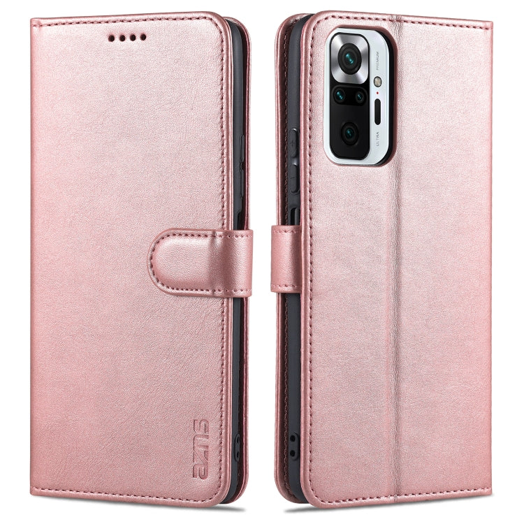 AZNS Skin Feel Calf Texture Horizontal Flip Leather Case with Card Slots & Holder & Wallet, For Xiaomi Redmi Note 10 Pro Max AZNS Skin Feel Calf Texture Horizontal Flip Leather Case with Card Slots & Holder & Wallet, For Xiaomi Redmi Note 10 Pro Max