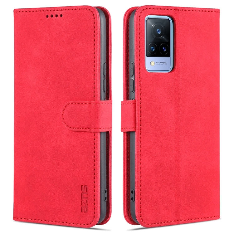 AZNS Skin Feel Calf Texture Horizontal Flip Leather Case with Card Slots & Holder & Wallet, For vivo V21, For vivo X60, For vivo X60 Pro AZNS Skin Feel Calf Texture Horizontal Flip Leather Case with Card Slots & Holder & Wallet, For vivo V21, For vivo X60, For vivo X60 Pro