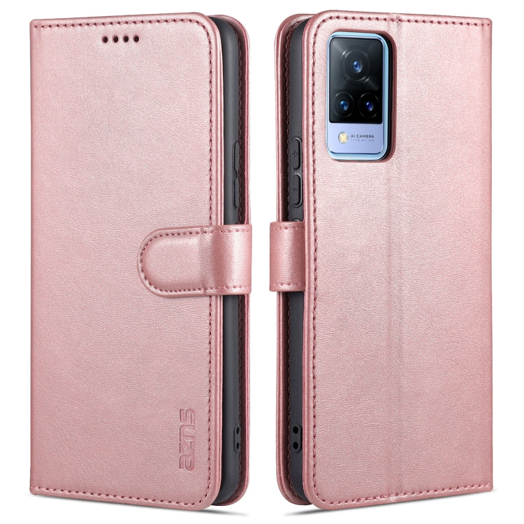 AZNS Skin Feel Calf Texture Horizontal Flip Leather Case with Card Slots & Holder & Wallet, For vivo V21, For vivo X60, For vivo X60 Pro AZNS Skin Feel Calf Texture Horizontal Flip Leather Case with Card Slots & Holder & Wallet, For vivo V21, For vivo X60, For vivo X60 Pro
