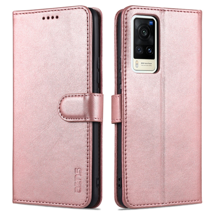 AZNS Skin Feel Calf Texture Horizontal Flip Leather Case with Card Slots & Holder & Wallet, For vivo V21, For vivo X60, For vivo X60 Pro AZNS Skin Feel Calf Texture Horizontal Flip Leather Case with Card Slots & Holder & Wallet, For vivo V21, For vivo X60, For vivo X60 Pro